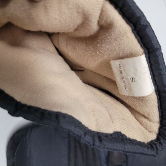 Snowmobile Mittens Adjustable Strap Thinsulate Waterproof Black Small Winter - Picture 4 of 8